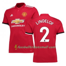 Fußballtrikots Manchester United LINDELOF 2 2017-2018 Kurzarm Heimtrikotsatz kaufen
