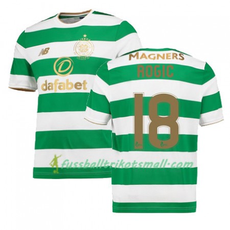 Fußballtrikots Celtic Glasgow TOM ROGIC 2017-2018 Kurzarm Heimtrikotsatz kaufen