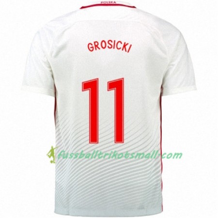 Fußballtrikots Polen KAMIL GROSICKI Heimtrikotsatz Euro 2016