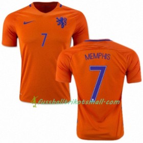 Fußballtrikots Niederlande MEMPHIS DEPAY 2016-2017 Kurzarm Heimtrikotsatz kaufen