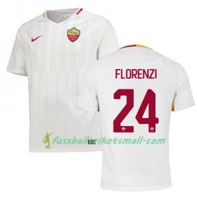 Fußballtrikots AS Rom FLORENZI 24 2017-2018 Kurzarm Auswärts-trikot kaufen