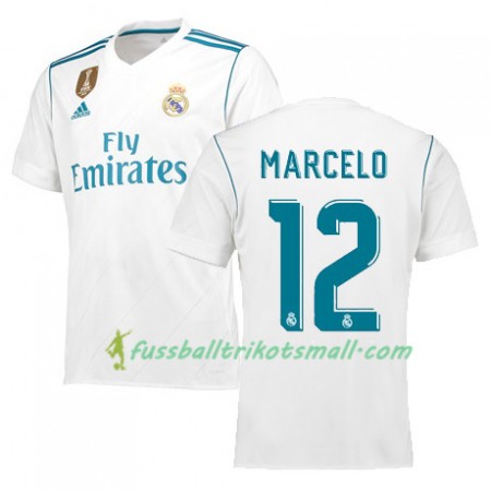 Fußballtrikots Real Madrid MARCELO 12 2017-2018 Kurzarm Heimtrikotsatz kaufen
