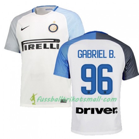 Fußballtrikots Inter Mailand GABRIEL B 96 2017-2018 Kurzarm Auswärts-trikot kaufen
