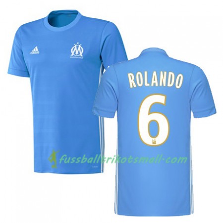 Fußballtrikots Olympique Marseille ROLANDO 6 2017-2018 Kurzarm Auswärts-trikot kaufen