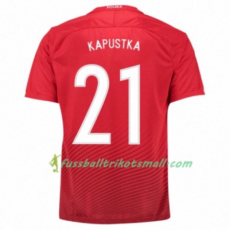 Fußballtrikots Polen BARTOSZ KAPUSTKA Auswärts-trikot Euro 2016