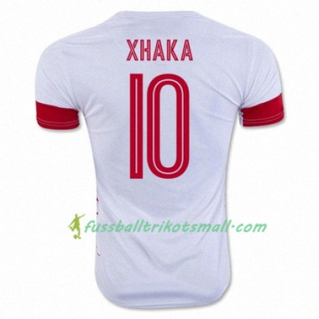Fußballtrikots Schweiz GRANIT XHAKA Auswärts-trikot Euro 2016