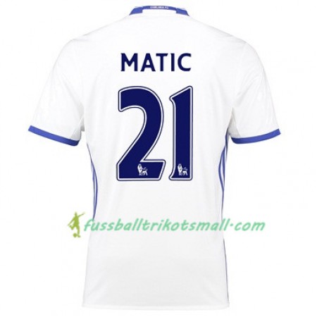 Fußballtrikots Chelsea MATIC 21 2017-2018 Kurzarm Ausweichtrikot kaufen