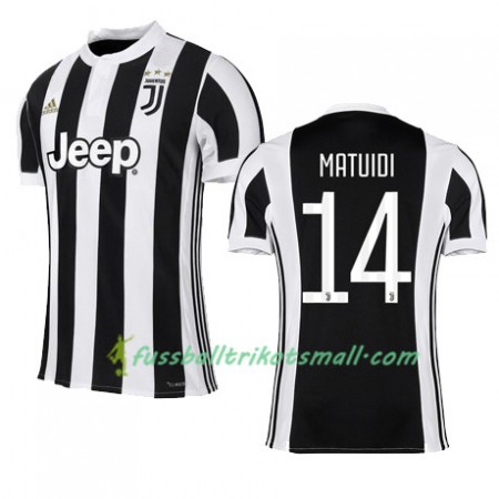 Fußballtrikots Juventus Turin MATUIDI 14 2017-2018 Kurzarm Heimtrikotsatz kaufen