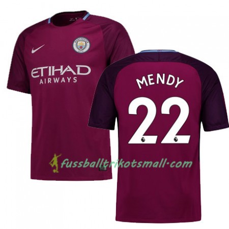 Fußballtrikots Manchester City MENDY 22 2017-2018 Kurzarm Auswärts-trikot kaufen