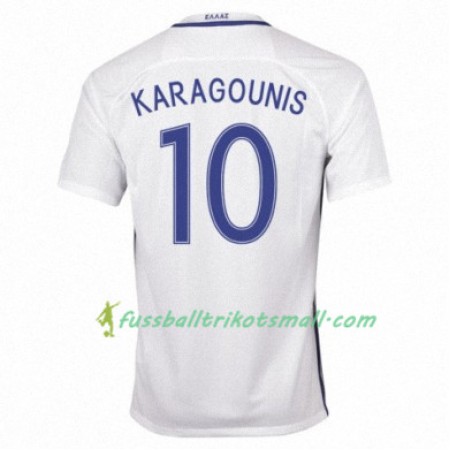 Fußballtrikots Griechenland GIORGOS KARAGOUNIS 2016-2017 Kurzarm Heimtrikotsatz kaufen