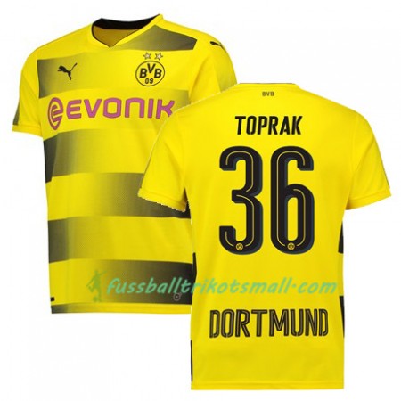 Fußballtrikots Borussia Dortmund TOPRAK 36 2017-2018 Kurzarm Heimtrikotsatz kaufen