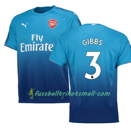 Fußballtrikots Arsenal GIBBS 3 2017-2018 Kurzarm Auswärts-trikot kaufen