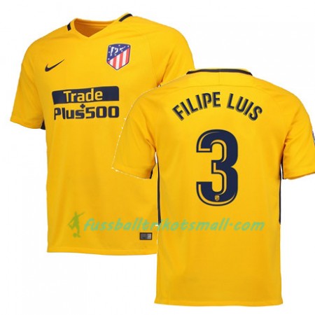 Fußballtrikots Atlético Madrid FILIPE LUIS 3 2017-2018 Kurzarm Auswärts-trikot kaufen