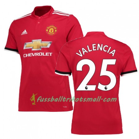 Fußballtrikots Manchester United VALENCIA 25 2017-2018 Kurzarm Heimtrikotsatz kaufen