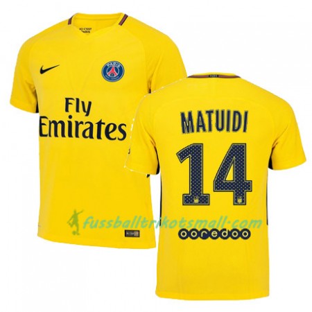 Fußballtrikots PSG BLAISE MATUIDI 14 2017-2018 Kurzarm Auswärts-trikot kaufen