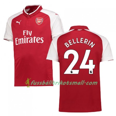 Fußballtrikots Arsenal BELLERIN 24 2017-2018 Kurzarm Heimtrikotsatz kaufen