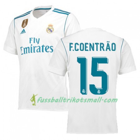Fußballtrikots Real Madrid F COENTRAO 15 2017-2018 Kurzarm Heimtrikotsatz kaufen
