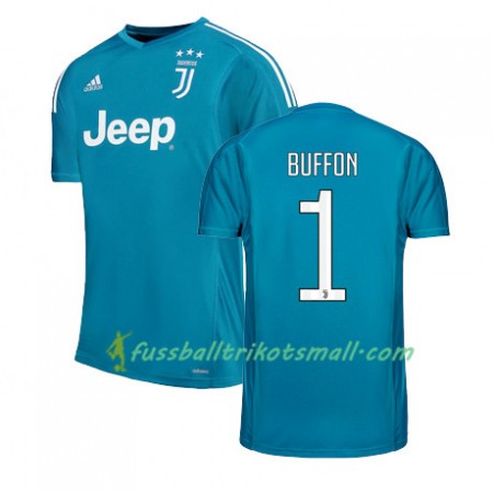 Fußballtrikots Juventus Turin BUFFON 1 2017-2018 Kurzarm Heimtrikotsatz kaufen
