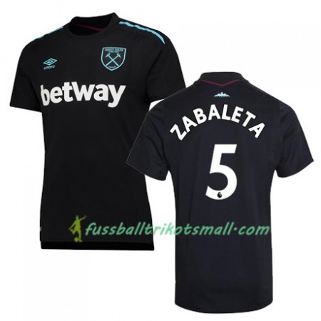 Fußballtrikots West Ham United ZABALETA 2017-2018 Kurzarm Auswärts-trikot kaufen