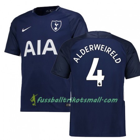Fußballtrikots Tottenham Hotspur ALDERWEIRELD 4 2017-2018 Kurzarm Auswärts-trikot kaufen