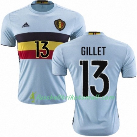Fußballtrikots Belgien JEAN FRANCOIS GILLET Auswärts-trikot Euro 2016
