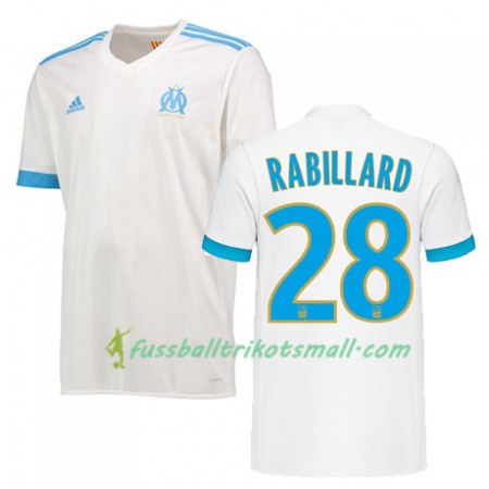 Fußballtrikots Olympique Marseille ANTOINE RABILLARD 28 2017-2018 Kurzarm Heimtrikotsatz kaufen