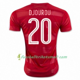 Fußballtrikots Schweiz JOHAN DJOUROU Heimtrikotsatz Euro 2016