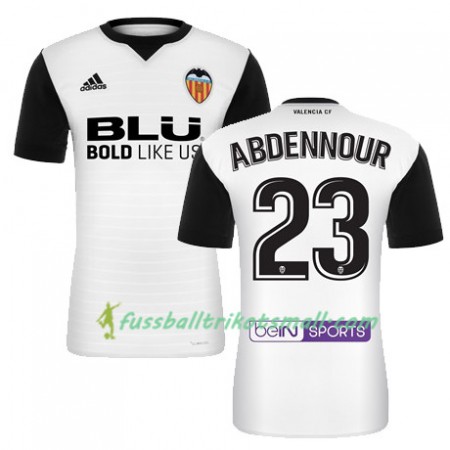 Fußballtrikots FC Valencia ABDENNOUR 2017-2018 Kurzarm Heimtrikotsatz kaufen