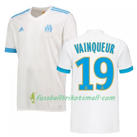 Fußballtrikots Olympique Marseille WILLIAM VAINQUEUR 19 2017-2018 Kurzarm Heimtrikotsatz kaufen