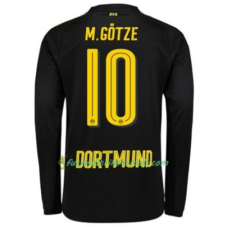 Fußballtrikots Borussia Dortmund Mario Gotze 10 2017-2018 Langarm Auswärts-trikot kaufen