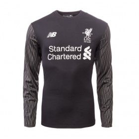 Fußballtrikots Liverpool Torwart Loris Karius 1 2017-2018 Langarm Auswärts-trikot kaufen