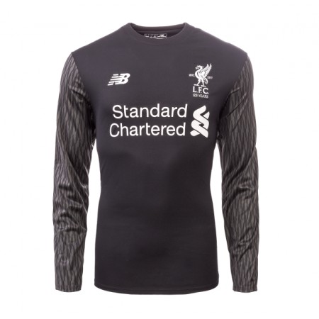 Fußballtrikots Liverpool Torwart Loris Karius 1 2017-2018 Langarm Auswärts-trikot kaufen