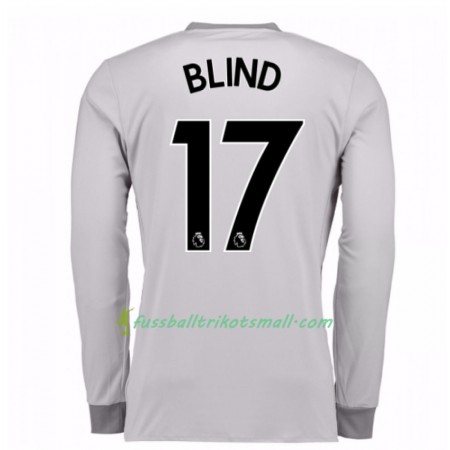 Fußballtrikots Manchester United Daley Blind 17 2017-2018 Langarm Ausweichtrikot kaufen