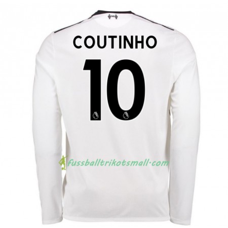 Fußballtrikots Liverpool Mario Philippe Coutinho 10 2017-2018 Langarm Auswärts-trikot kaufen