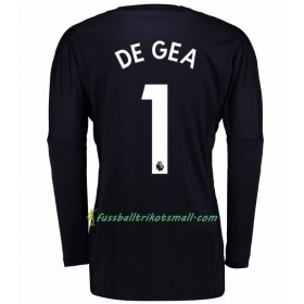Fußballtrikots Manchester United Torwart David de Gea 1 2017-2018 Langarm Heimtrikotsatz kaufen