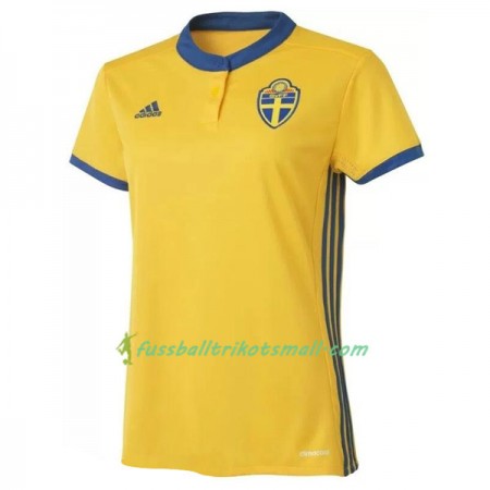 Fußballtrikots Schweden Frauens Heimtrikotsatz Euro 2017