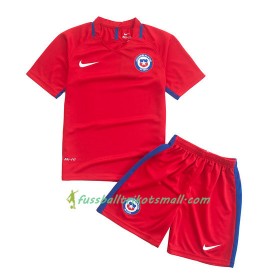 Fußballtrikots Chile Kinder 2016-2017 Kurzarm Heimtrikotsatz kaufen