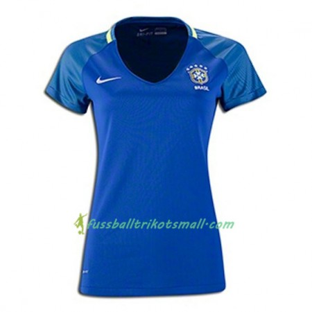 Fußballtrikots Brasilien Frauens 2016-2017 Kurzarm Auswärts-trikot kaufen