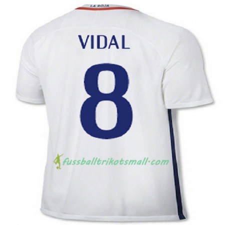 Fußballtrikots Chile VIDAL 2016-2017 Kurzarm Auswärts-trikot kaufen
