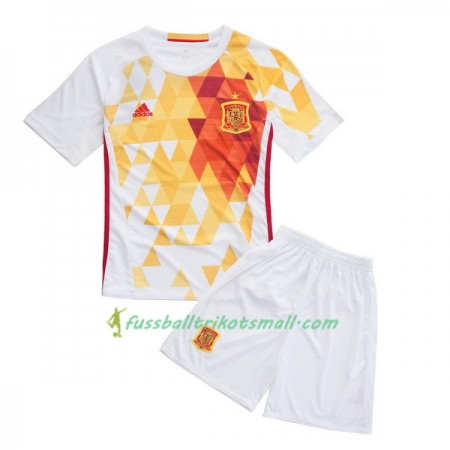 Fußballtrikots Spanien Kinder Heimtrikotsatz Euro 2016