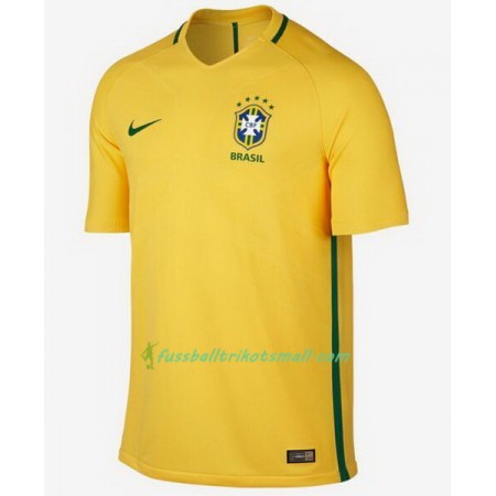 Fußballtrikots Brasilien 2016-2017 Kurzarm Heimtrikotsatz kaufen