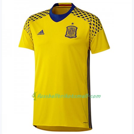 Fußballtrikots Spanien Torwart Auswärts-trikot Euro 2016