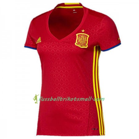 Fußballtrikots Spanien Frauens Heimtrikotsatz Euro 2016
