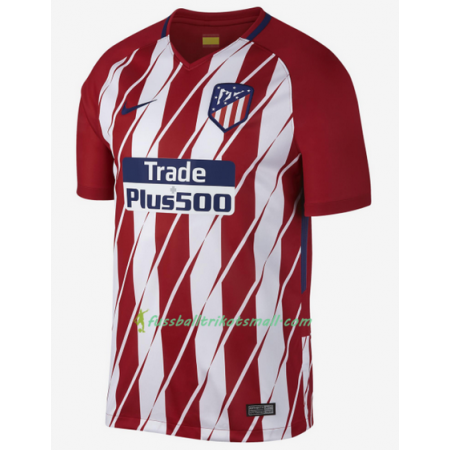 Fußballtrikots Atlético Madrid 2017-2018 Kurzarm Heimtrikotsatz kaufen