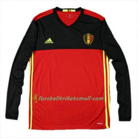 Fußballtrikots Belgien Heimtrikotsatz Euro 2016 Langarm