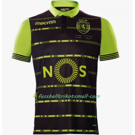 Fußballtrikots Sporting 2017-2018 Kurzarm Auswärts-trikot kaufen
