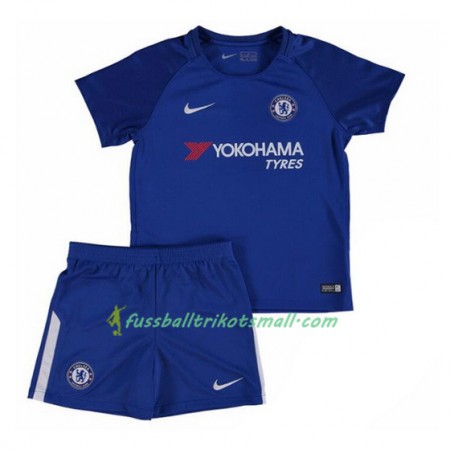 Fußballtrikots Chelsea Kinder 2017-2018 Kurzarm Heimtrikotsatz kaufen