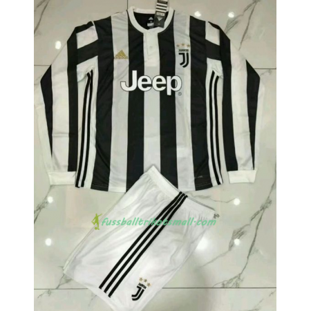Fußballtrikots Juventus Turin 2017-2018 Langarm Heimtrikotsatz kaufen