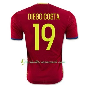 Fußballtrikots Spanien DIEGO COSTA Heimtrikotsatz Euro 2016