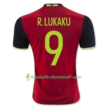 Fußballtrikots Belgien R LUKAKU Heimtrikotsatz Euro 2016